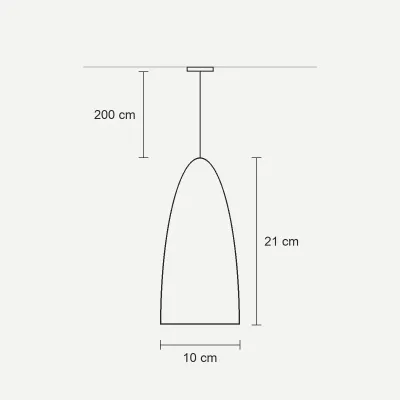 Suspension Greta, vue 5