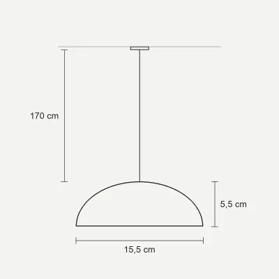 Suspension Dune, vue 5