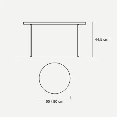 Tables gigognes Nour, vue 3