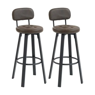 Tabourets de bar Teo, vue 1
